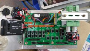 Helm interface board