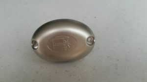 Catch Slam Push Button Chrome Plastic