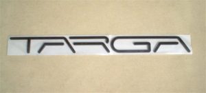 2181055 Targa Badge